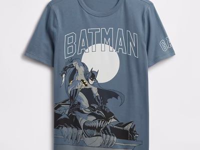 GapKids | DC™ Batman Graphic T-Shirt - Cornflower Blue