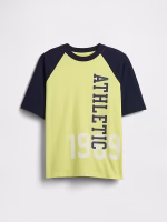 BOY Kids Oversized Sport Graphic T-Shirt - Radioactive Neon