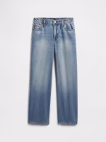Kids Soft Baggy Jeans - Medium Wash(REGULAR)