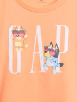 babyGap Graphic T-Shirt - Icy Orange Bluey - Image 2