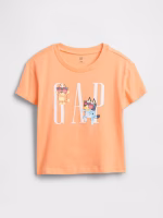 babyGap Graphic T-Shirt - Icy Orange Bluey