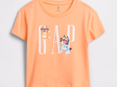 babyGap Graphic T-Shirt - Icy Orange Bluey