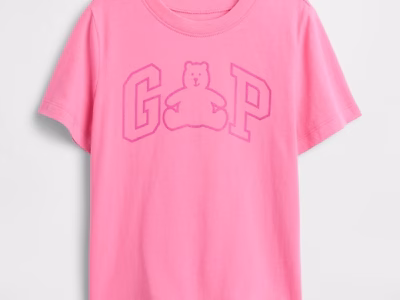 babyGap Logo T-Shirt - Love Letter Pink