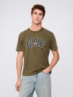 Gap Arch Logo T-Shirt (FIT REGULAR) - Green Olive