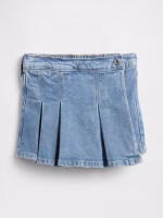 babyGap Pull-On Pleated Denim Skort - Medium Wash