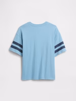 BOY Kids Oversized Sport Graphic T-Shirt - Blue Stone - Image 2