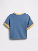 Gap × Disney Baby & Toddler Graphic T-Shirt - Cornflower Blue - Image 2