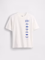 Kids Batman Relaxed Graphic T-Shirt - New Off White