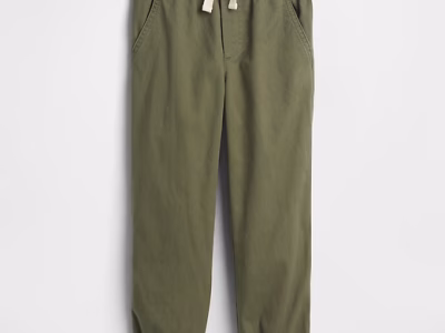 babyGap Relaxed Pull-On Joggers - Army Jacket Green