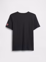 GapKids | Star Wars™ Relaxed Graphic T-Shirt - Black Moonless Night - Image 2