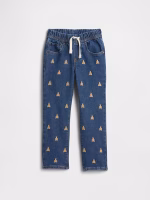 babyGap Pull-On Original Straight Jeans - Medium Wash Bears