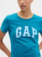 Gap Logo T-Shirt(Regular fit) - Deep Water Teal - Image 2