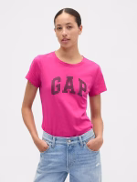 Gap Logo T-Shirt(Regular fit) - Bright Fuchsia Pink