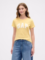 Gap Logo T-Shirt(Regular fit) - French Almond Yellow