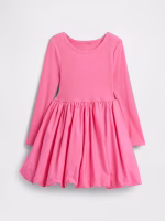 babyGap Bubble Dress-Love Letter Pink