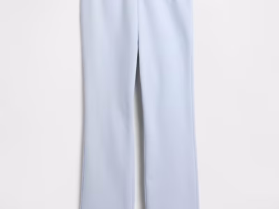 Kids Relaxed Gap Logo Bootcut Joggers-Serene Blue