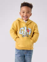 babyGap Logo Hoodie - Honey Im Home School Yellow