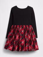 babyGap Bubble Dress - Red Plaid - Image 3