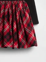 babyGap Bubble Dress - Red Plaid - Image 2