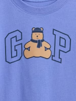babyGap Logo T-Shirt - Belle Blue - Image 2