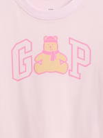 babyGap Logo T-Shirt - Pink Dogwood - Image 2