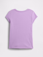 Girl Kids Graphic T-Shirt - Lilac Surge - Image 2