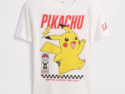 GapKids | Pokémon™ Graphic T-Shirt-New Off White