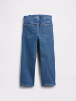 babyGap × Disney Cars Pull-On Original Straight Jeans - Medium Wash Lightning Mcqueen - Image 3
