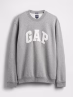 VintageSoft Logo Sweatshirt - Grey Heather - Image 2