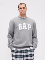 VintageSoft Logo Sweatshirt - Grey Heather