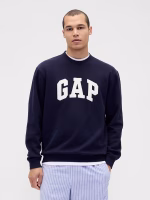 VintageSoft Logo Sweatshirt - Navy Uniform
