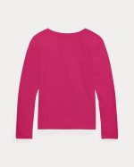 Cotton Jersey Tee Girls/Toddler-Preppy Pink#569657 - Image 2