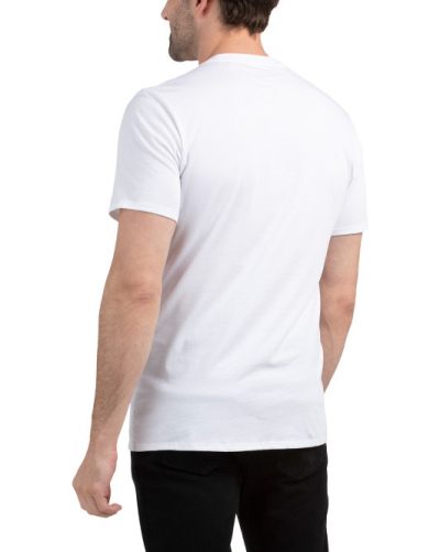 KARL LAGERFELD PARIS Square Logo Tee-White#1001037116 - Image 2