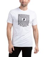 KARL LAGERFELD PARIS Square Logo Tee-White#1001037116