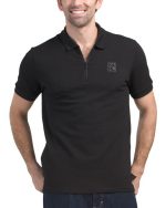 KARL LAGERFELD PARIS Performance Polo-black#1000963874