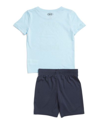 UNDER ARMOUR Little Boys 2pc Bear Short Sleeve Tee And Shorts Set-Stream#1001062170 - Image 2