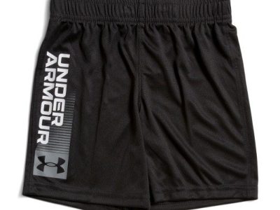 UNDER ARMOUR Little Boys Tech Wordmark Shorts-black#1001063697
