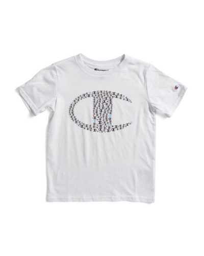 CHAMPION Little Boys Graphic Short Sleeve Tee-white#1001049992 - Image 1
