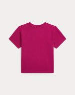 Logo Cotton Jersey Tee Toddler/Kids Girl- Preppy Pink#100064144 - Image 2