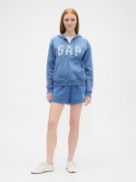 Relaxed Gap Logo Zip Hoodie- Cornflower Blue - Image 2