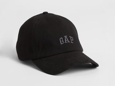 Gap Logo Baseball Hat- True Black