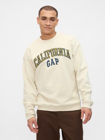 Relaxed Gap Logo Graphic Sweatshirt- California - Image 1