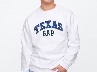 Relaxed Gap Logo Graphic Sweatshirt- Texas