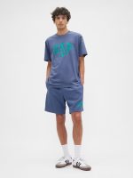 Gap × Disney Mickey Mouse Everyday Soft Relaxed Logo T-Shirt- Blue Ridge - Image 3