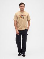 Gap × Disney Mickey Mouse Everyday Soft Relaxed Logo T-Shirt- Mojave - Image 2