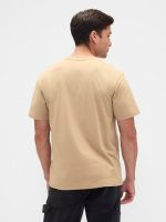 Gap × Disney Mickey Mouse Everyday Soft Relaxed Logo T-Shirt- Mojave - Image 3
