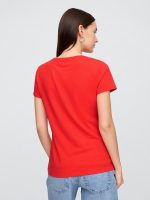 Gap Logo T-Shirt(Regular fit)- Poster Red - Image 2