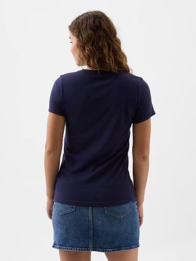 Gap Logo T-Shirt(Regular fit)- Navy Uniform - Image 2