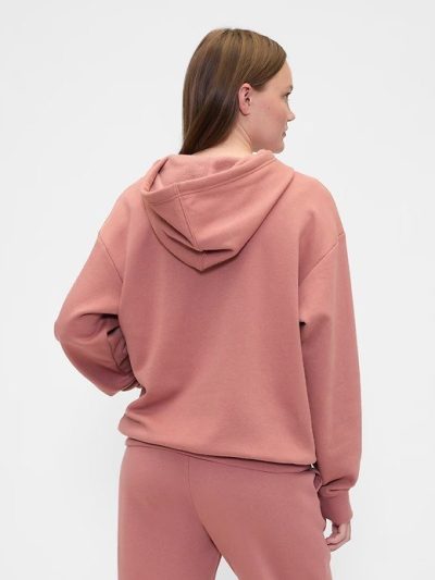 Relaxed Gap Logo Hoodie-  Faded Cedar - Image 3