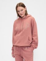 Relaxed Gap Logo Hoodie- Faded Cedar